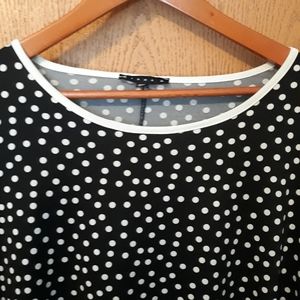 Black & White Polka Dot